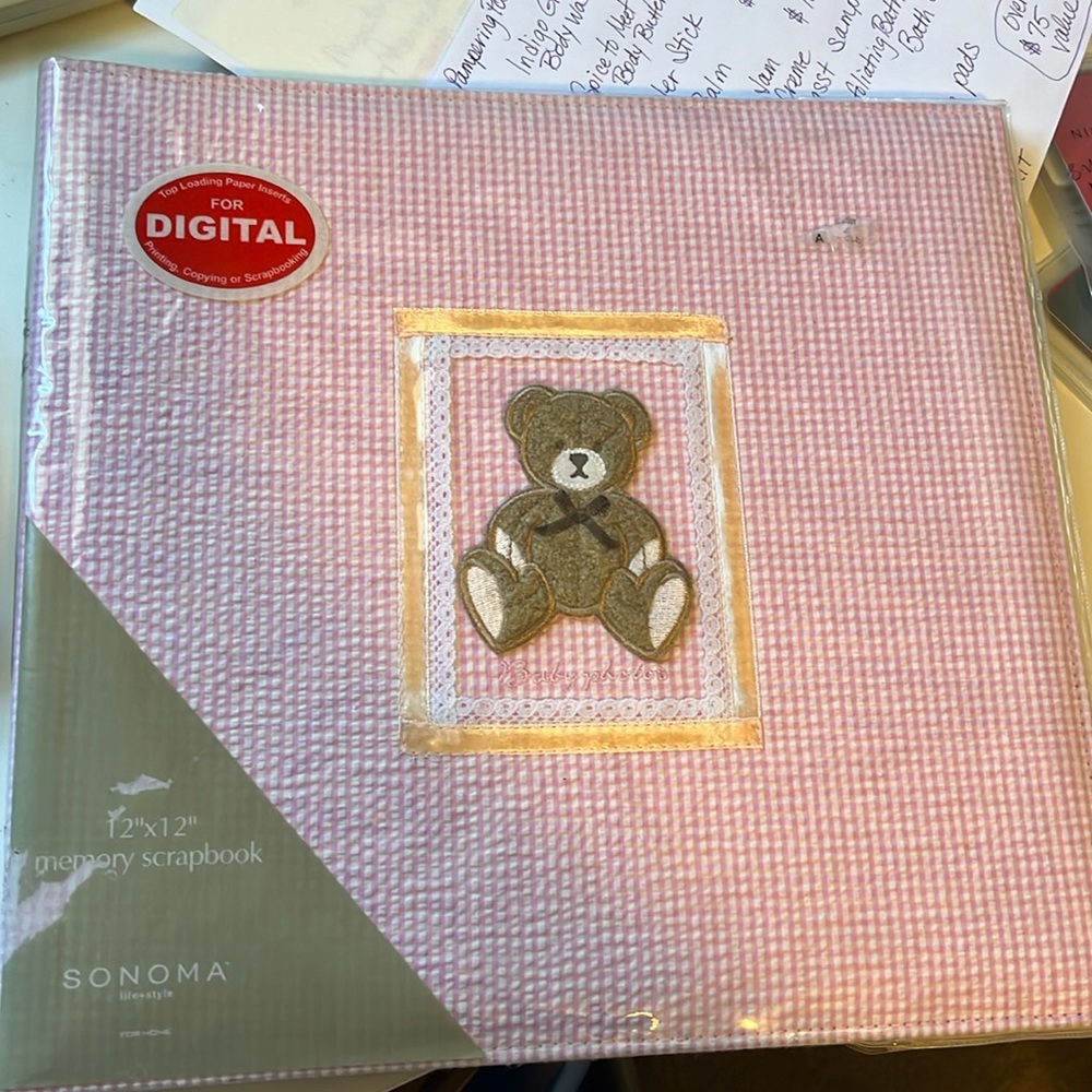 Baby girl NEW scrapbook